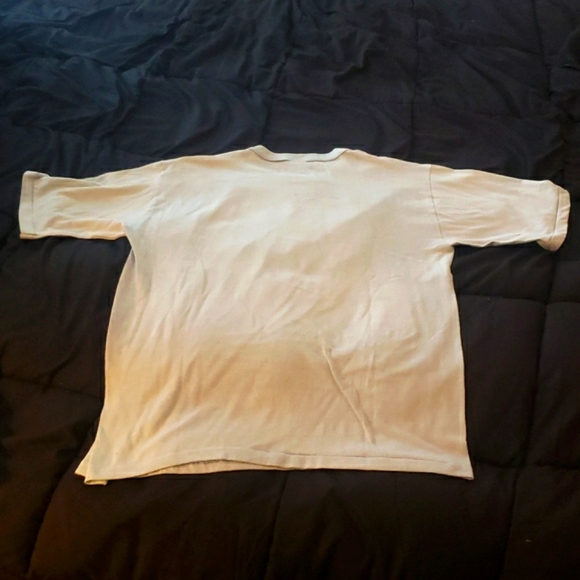 Vintage 1970s "Love Me Tender" glitter iron on hounddog tshirt - XL - Picture 5 of 6